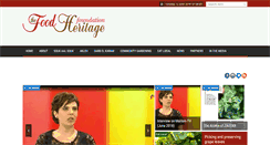 Desktop Screenshot of food-heritage.org